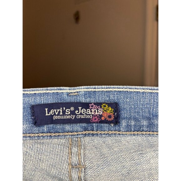 LEVI'S JEANS Genuinely Crafted Juniors 7M Denim 5 Pocket Red Tag Stretch - Picture 8 of 10